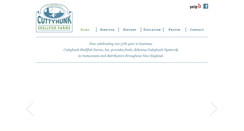 Desktop Screenshot of cuttyhunkshellfish.com